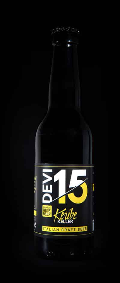 Bottiglia Devi15 - Keribe - Keller Rice Beer - Italian Craft Beer
